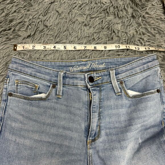 Universal ThreadsHigh Rise Straight Crop Jeans Size 6/28 - Picture 8 of 9